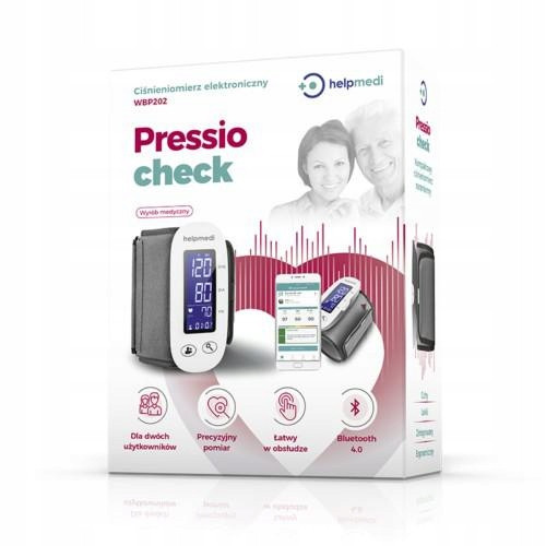  HelpMedi Pressiocheck electronic blood pressure monitor for the upper arm