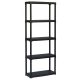 plastic storage shelf 176 x 70 x 30 cm