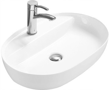 Oval countertop washbasin Mexen Adel