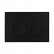 Oltens Lule toilet flush button, black