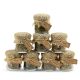  Set of 8 Dried HERBS in Jars AROMATIC