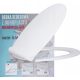 Toilet seats Toilet seat inne0000abc HYDROERA white Duroplast