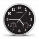 Clock for home Esperanza wall clock black 26cm