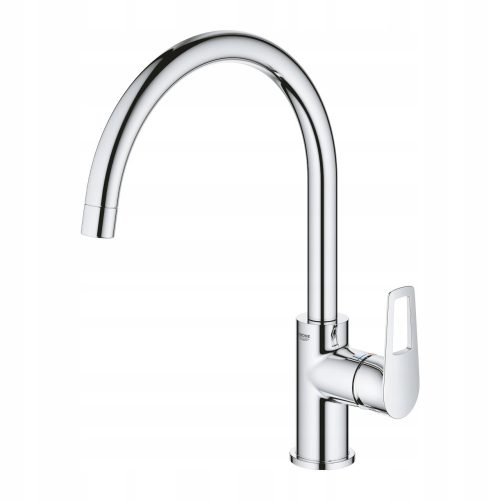 Grohe Bauloop silver stand kitchen faucet