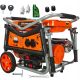 Portable Single Phase Black Construction 4800 W Gasoline Generator