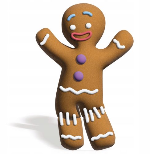  Gingerbread man cookie decoration, 140 cm support