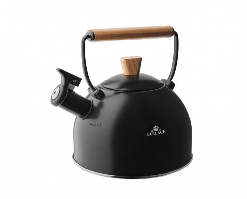 Kettles and teapots Traditional steel kettle Gerlach 2.5 l, black