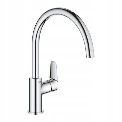 Grohe BAUEDGE floor-standing kitchen faucet, silver