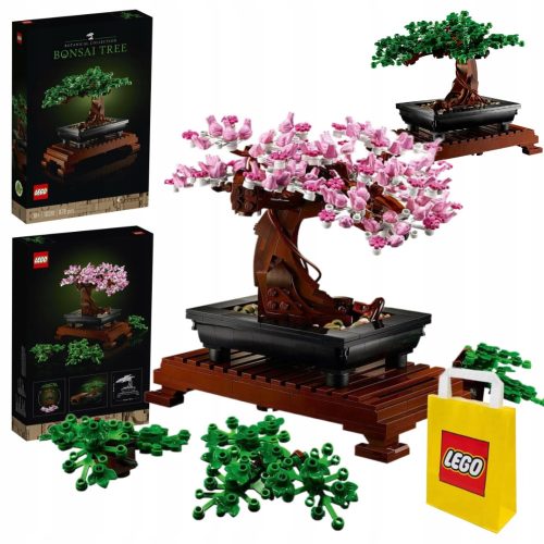  LEGO ICONS 10281 Bonsai Tree + VP Paper Bag LEGO 6315792 Medium