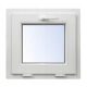 PVC WINDOW 50 X 50 / 500 X 500 WHITE