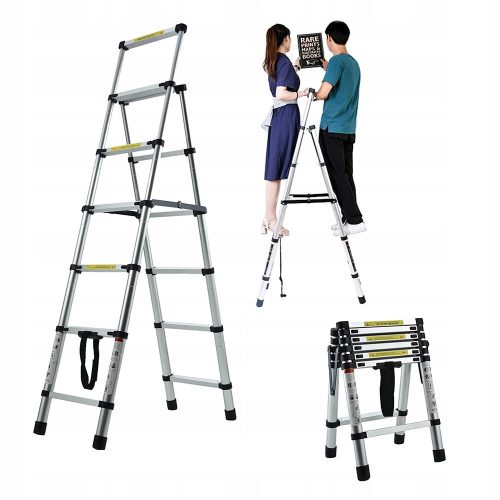 DayPlus Ladder 2 m Aluminium 7 to 150 kg