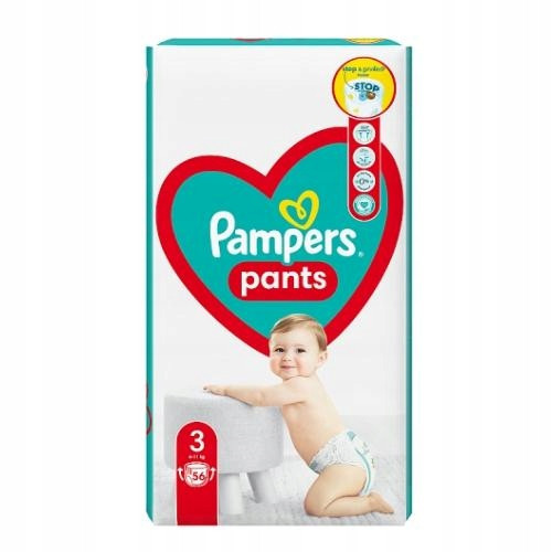  Pampers Pants Size 3 56 pcs.