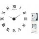 Clock for home INTERSIDE wall clock black 130cm
