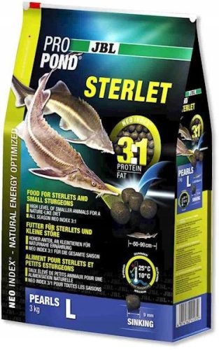  JBL PROPOND STERLET L 3 KG FOOD FOR STURGEONS