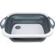 Kitchen Bowls Silicone Bowl, Foldable Laundry Board Basket