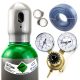 SET – ARGON GAS CYLINDER 8L COMPLETE + ACCESSORIES