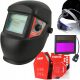 MAR-POL welding helmet with automatic darkening, black M87000 + silver protective glass