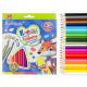  BAMBINO triangular pencil crayons 24