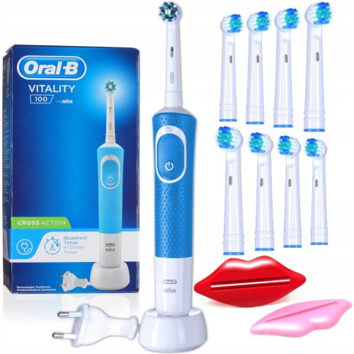  Electric toothbrush Oral-B Vitality 100 Cross Action, blue