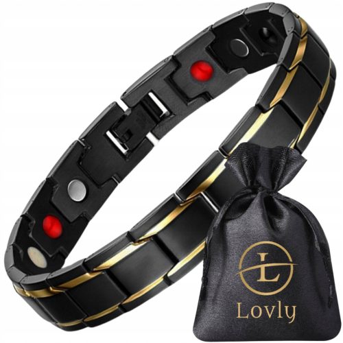  STRONG Black Health Bracelet MEN'S MAGNETIC ORIGINAL