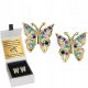  BUTTERFLY EARRINGS FOR GIRL 925 ENGRAVING