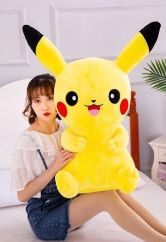  LARGE POKEMON PIKACHU PIKACHU PLUSH TOY PLUSH BEAR 50cm