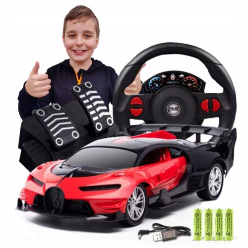  Remote controlled car with steering wheel