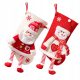  SET OF 2 X CHRISTMAS SOCKS FOR GIFTS 3D XXL