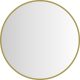 Bathroom mirror glass door wall mirror 80 cm gold