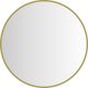 Bathroom mirror glass door wall mirror 80 cm gold