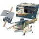 Boxes (houses) and birdhouses PROSPERPLAST BIRDYFEED DOUBLE BIRDYFEED, STONE GREY IBFD 405U