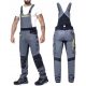 Long work trousers Ardon Work dungarees H6098 light grey size 46