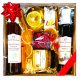  GIFT BASKET chocolate syrup jam tea honey