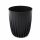  Flowerpot Lamela 30 cm x 30 x 35.6 cm diameter 30 cm plastic black