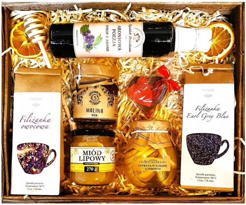  GIFT BASKET CHOCOLATE CONFI HERBA HONEY