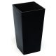  Flowerpot Lamela 30 cm x 30 x 57 cm Diameter 30 cm Plastic black