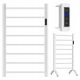 EBERG electric bathroom heater, standing dryer, ladder, 200W 2in1, white