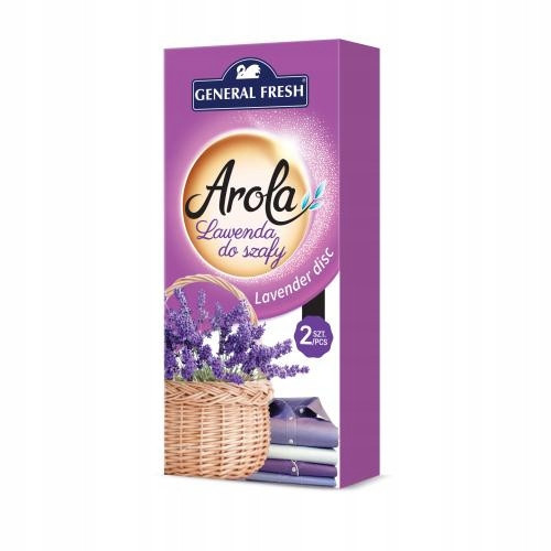  GENERAL FRESH AROLA lavender for wardrobe 2pcs!