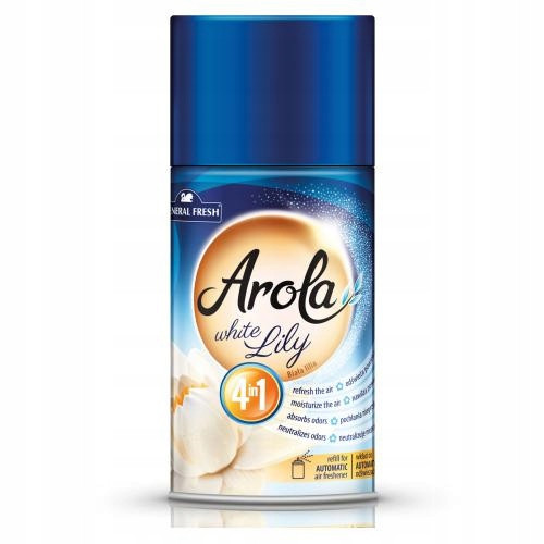  AIR FRESHENER SPRAY AROLA 250ML WHITE LILY