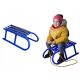  SOLID POLISH SLED FOR CHILDREN RED +STRING