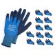 Gants en mousse ART.MAS Rwnyl2Bi taille 8 - M 12 paires