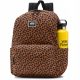 Vans Realm Backpack VN0A5I13Z0F1 - Leopard Print, Spacious, Versatile