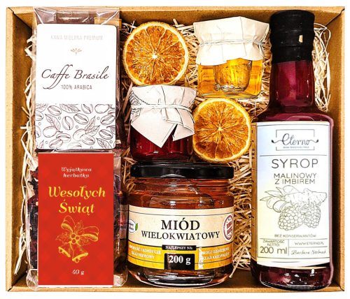  GIFT BASKET GIFT CHOCOLATE SYRUP HONEY CONFIGURATION