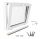 PVC window Lorac U50x40/B-58 white tiltable 50x40 cm