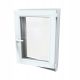 Warm white PVC window, right, 40x50, 400x500, set