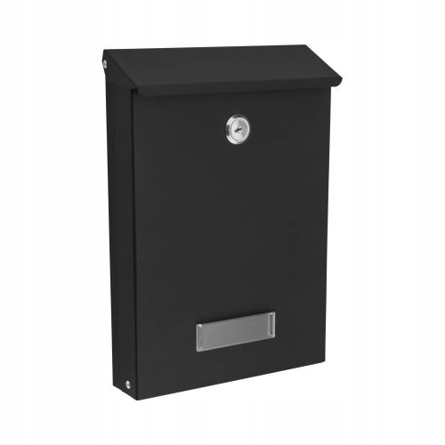  Sylamet mailbox and dropbox, black