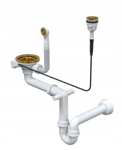 Quadron sink siphon 3.5 mm