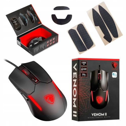  PANTHERISE VENOM II GAMING MOUSE RGB MINECRAFT 12400DPI Gamers 20 million Clicks