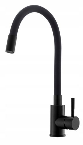 Moderno Elba freestanding kitchen faucet, black