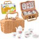  Small Foot 11274 Porcelain Coffee Picnic Basket